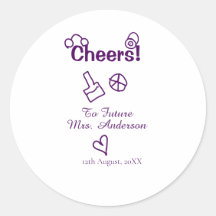 花嫁の未来に乾杯！ 紫の落書きさん