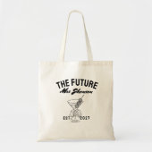 花嫁の未来のMrs. パーソナライズド名前 Future  トートバッグ (正面)