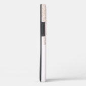 花嫁の未来ミセス赤面ピンクグリッタードリップ Case-Mate iPhoneケース (裏面 / 右)