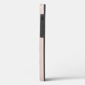 花嫁の未来ミセス赤面ピンクグリッタードリップ Case-Mate iPhoneケース (裏面 / 左)