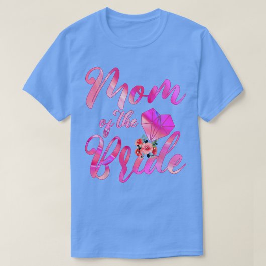 花嫁の母から新婦の母への結婚式の贈り物 Tシャツ (デザイン正面)