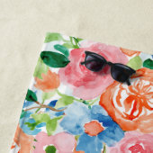 花嫁の母のためのパーソナライズされたウェディングギフト ビーチタオル (インサイチュ)