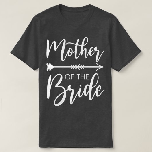 花嫁の母のバチェラー・パーティーの女性用 Tシャツ (デザイン正面)