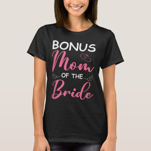 花嫁の母のボーナスマ花嫁の母の結婚母 Tシャツ (正面)