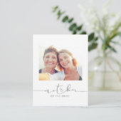 花嫁の母のモーニング結婚メッセージの写真 (スタンド正面)