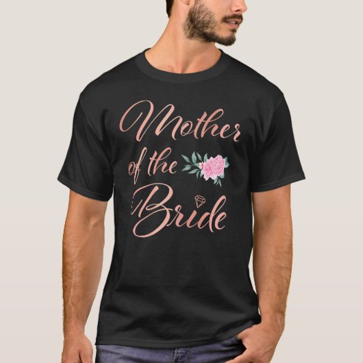 花嫁の母の女性結婚達 Tシャツ (正面)