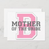 花嫁の母の応援 ポストカード (正面/裏面)