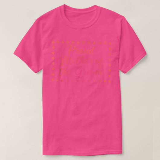 花嫁の母の楽しい結婚式 Tシャツ (デザイン正面)
