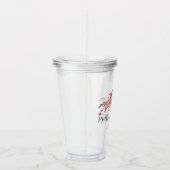 花嫁の母への花束（名入れ可能） アクリルタンブラー (右)