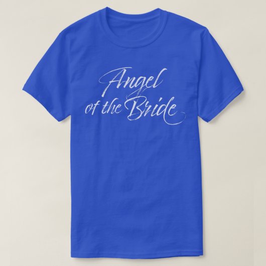 花嫁の母アンジェのための結婚前のお祝いの贈り物 Tシャツ (デザイン正面)