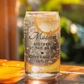 花嫁の母カスタムパーソナライズされた結婚は ガラス缶