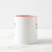花嫁の母ギフト ツートーンマグカップ (中央)