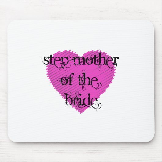 花嫁の母ステップ マウスパッド (正面)