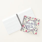 花嫁の母フローラ結婚のゲストブック ノートブック (内部)