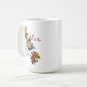 花嫁の母フローラ コーヒーマグカップ (正面左)