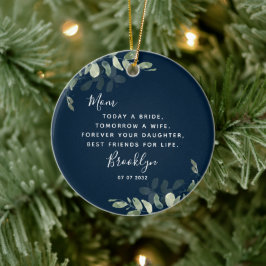 花嫁の母子器セラミックオーナメント セラミックオーナメント