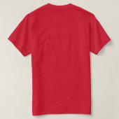 花嫁の母親と決して散らかさない Tシャツ (デザイン裏面)