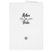 花嫁の母-おもしろいなリハーサルの夕食 (裏面)