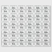 花嫁の母-おもしろいなリハーサルの夕食 ラッピングペーパー (フラット)