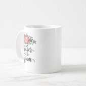 花嫁の母 ウェディングシャワー 新婦の母 花嫁の母 コーヒーマグカップ (正面左)