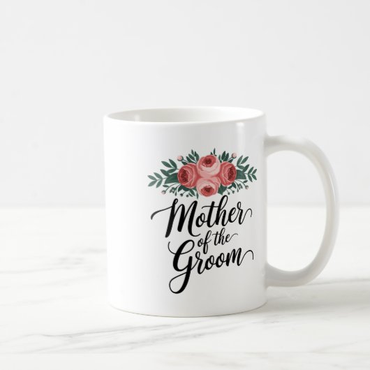花嫁の母 ウェディングシャワー 新婦の母 花嫁の母 コーヒーマグカップ (右)