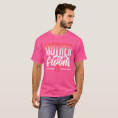 花嫁の母 ウェディングパーティー バチェラー友達 Tシャツ (正面フル)