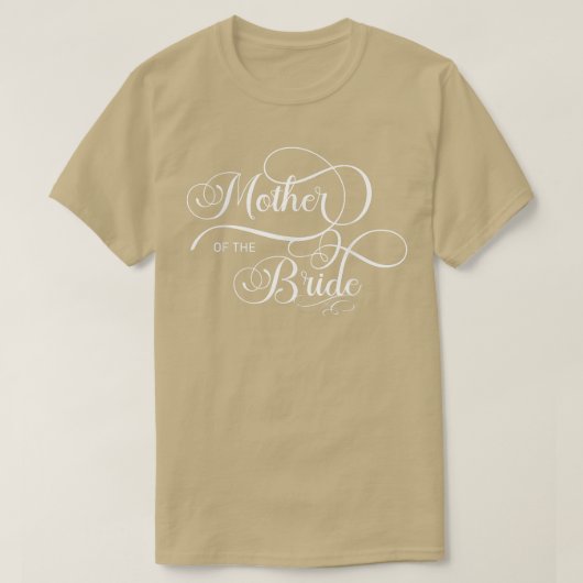 花嫁の母(ウェディングパーティー) Tシャツ (デザイン正面)