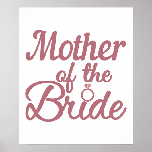 花嫁の母 ウェディング ファミリー マッチング ポスター (正面)