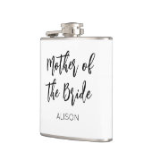 花嫁の母 ウェディング ブラック ホワイト フラスク (左)