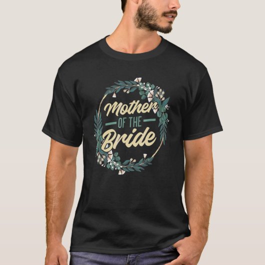 花嫁の母 ウェディング Tシャツ (正面)
