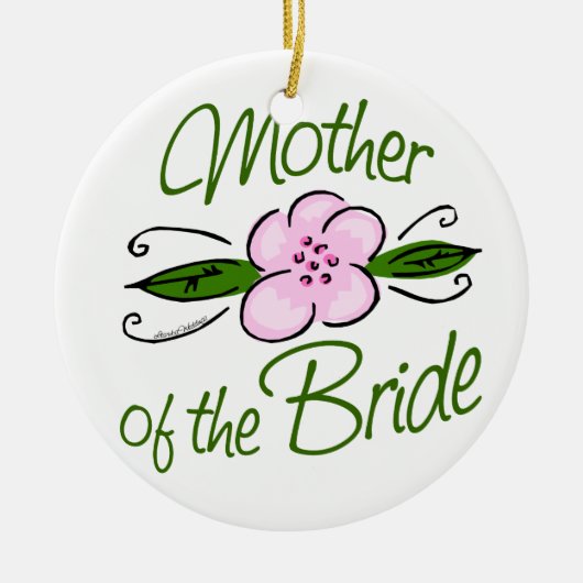 花嫁の母 セラミックオーナメント (正面)