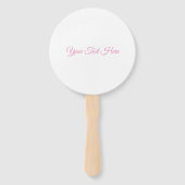 花嫁の母 ハンドファン (裏面)