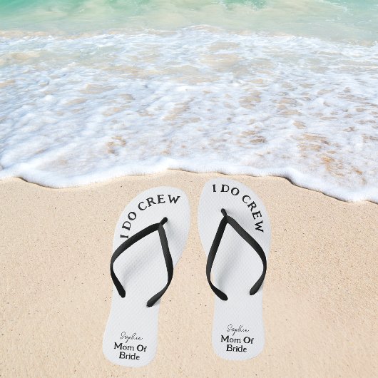 花嫁の母 ビーチサンダル