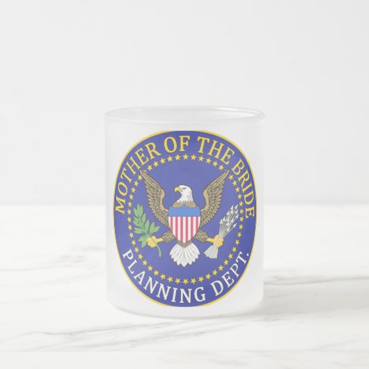 花嫁の母 フロストグラスマグカップ (中央)