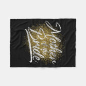 花嫁の母 ブライダルシャワー 花嫁のパーティー 花嫁 フリースブランケット (正面(横))