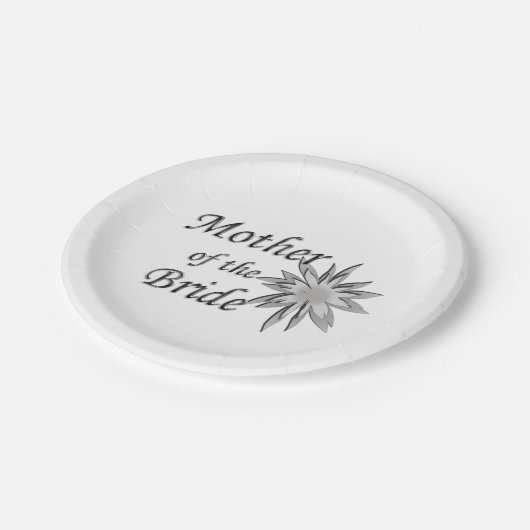 花嫁の母 ペーパープレート (アングル)