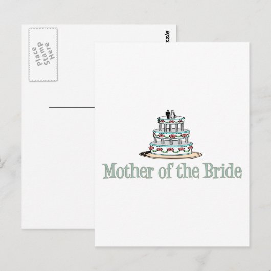 花嫁の母 ポストカード (正面/裏面)