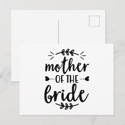 花嫁の母 ポストカード (正面/裏面)