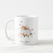 花嫁の母 マグカップ|ありがとうギフト コーヒーマグカップ (左)
