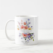 花嫁の母 マグカップ｜ありがとう コーヒーマグカップ (左)