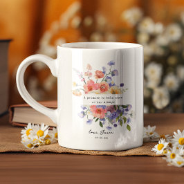 花嫁の母 マグカップ|ありがとう コーヒーマグカップ
