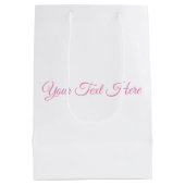 花嫁の母 ミディアムペーパーバッグ (裏面)