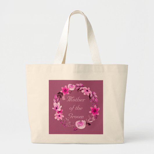 花嫁の母 ラージトートバッグ (正面)