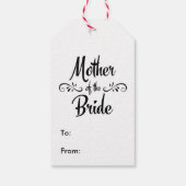 花嫁の母 – リハーサルおもしろいディナー ギフトタグ (裏面)