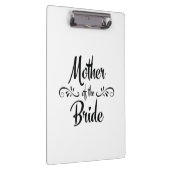 花嫁の母 – リハーサルおもしろいディナー クリップボード (右)