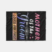 花嫁の母 愛したのは私 母の日 フリースブランケット (正面(横))