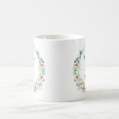 花嫁の母，水の色ユーカリリース コーヒーマグカップ (中央)