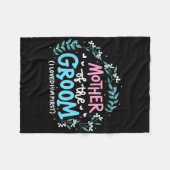 花嫁の母 私が彼を最初に愛したの 7 フリースブランケット (正面(横))