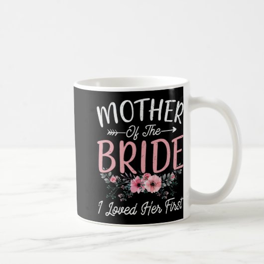 花嫁の母 私は彼女が最初の花嫁とグ コーヒーマグカップ (右)