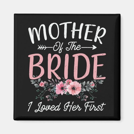 花嫁の母 私は彼女が最初の花嫁とグ マグネット (正面)